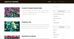 Desktop Screenshot of creativetempest.com